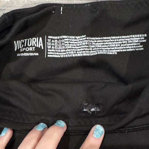 Victoria Secret Sport Black High-Waisted Leggings - Picture 3 of 4